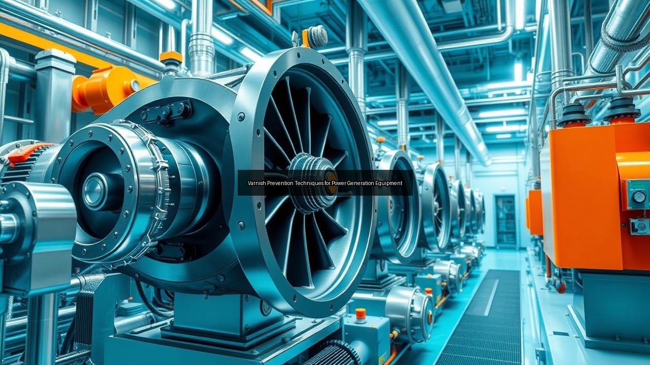 coast generation lubrication light lubrication hydroelectric power plant